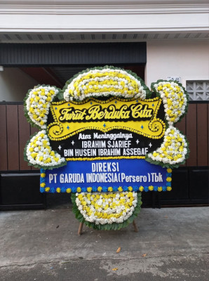 Papan Bunga Duka di Kubu Dalam Parak Karakah