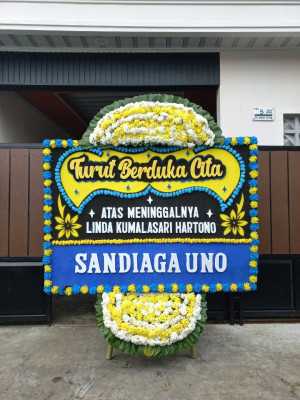 Papan Bunga Duka di Kubu Dalam Parak Karakah